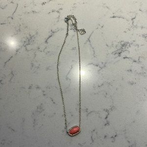 Peach Kendra Scott Elisa Necklace